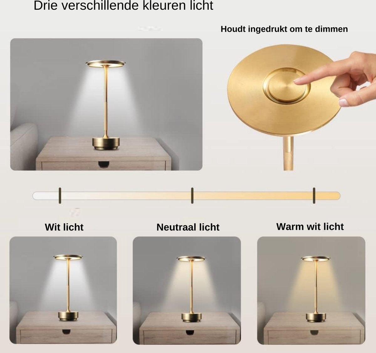 Table lamp Isabella - Gold