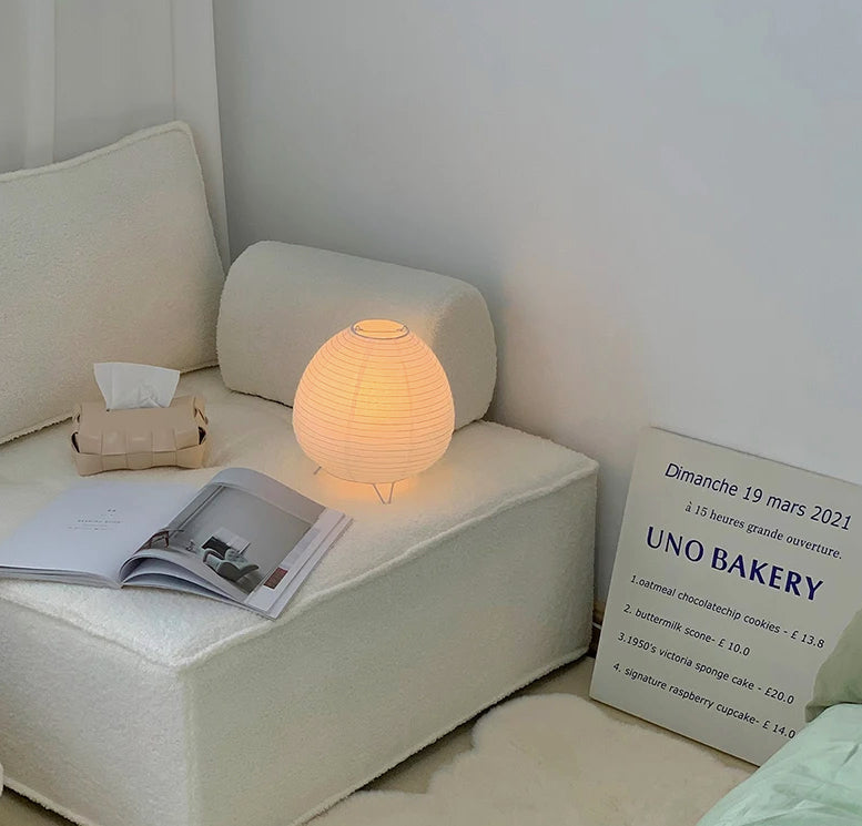 Rijstpapier Lamp Luna