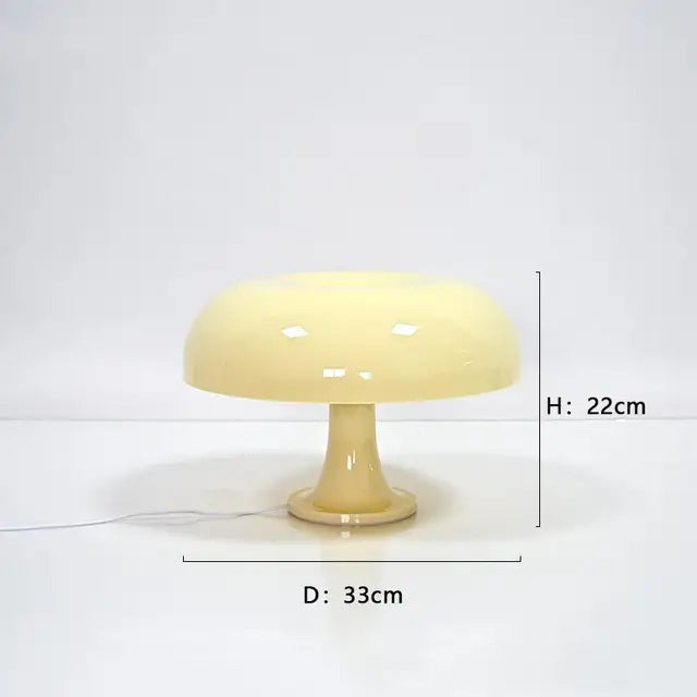 YUNA® Paddenstoel Lamp - Crème