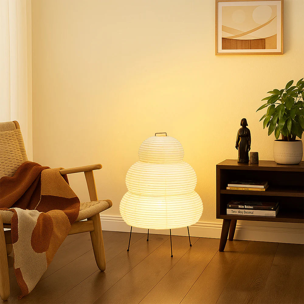 Rice Paper Floor Lamp Jumo