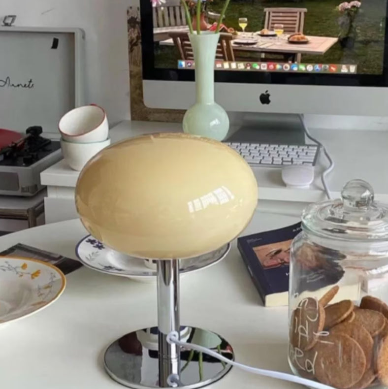 Lollipop Table Lamp - Beige