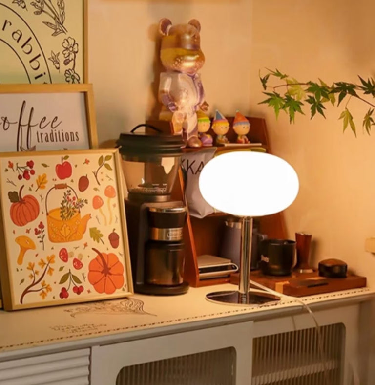 Lollipop Table Lamp - Beige