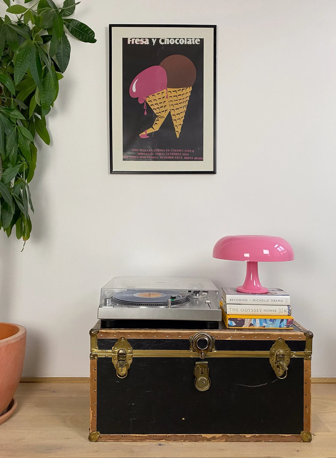 YUNA® Paddenstoel Lamp - Roze